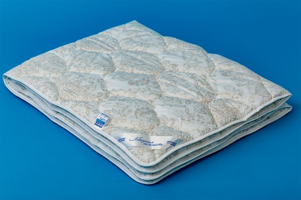 Одеяло всесезонное полутороспальное Лебединая нежность в Шадринске - изображение