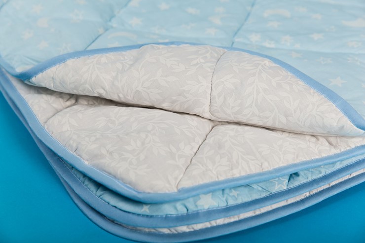 Одеяло всесезонное полутороспальное Хлопок &  Хлопок в Шадринске - изображение 1