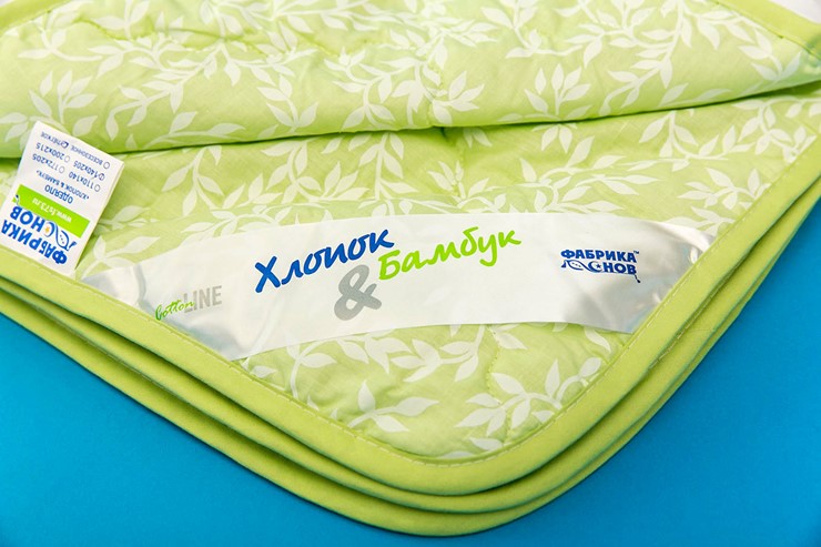 Одеяло лёгкое полутороспальное Хлопок & Бамбук в Шадринске - изображение 1