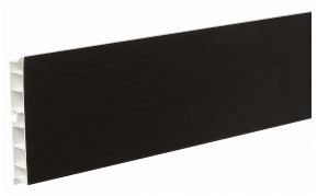 Цоколь ПВХ (цвет Черный) 4 м (Н-150мм) в Шадринске