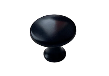 Ручка кнопка 0010 (0) Черный матовый в Кургане