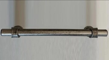 Ручка-скоба (128 мм), античное серебро Прованс в Шадринске