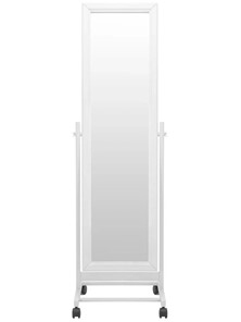 Напольное зеркало BeautyStyle 27 (135х42,5см) Белое в Шадринске - предосмотр 1