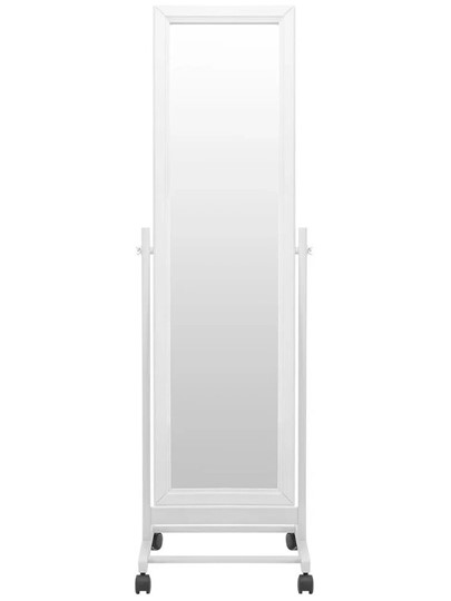 Напольное зеркало BeautyStyle 27 (135х42,5см) Белое в Шадринске - изображение 1
