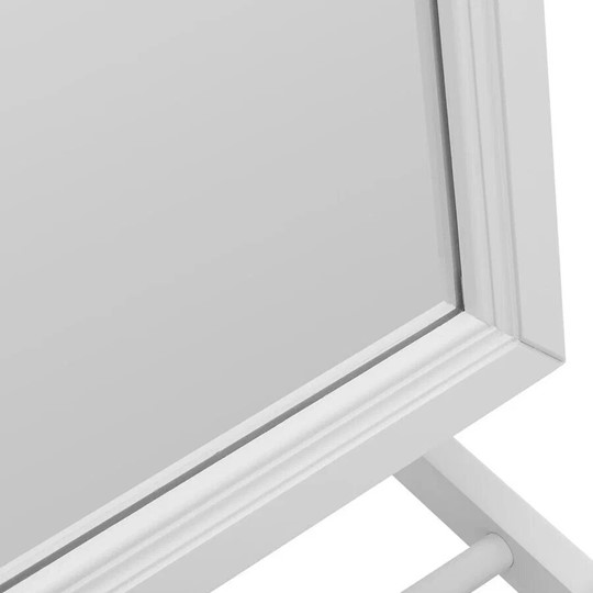 Напольное зеркало BeautyStyle 27 (135х42,5см) Белое в Шадринске - изображение 3