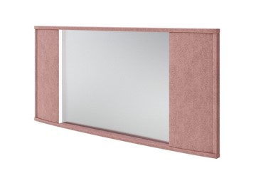Зеркало прямоугольное Vittoria с подсветкой, Рогожка (Levis 62 Розовый) в Шадринске