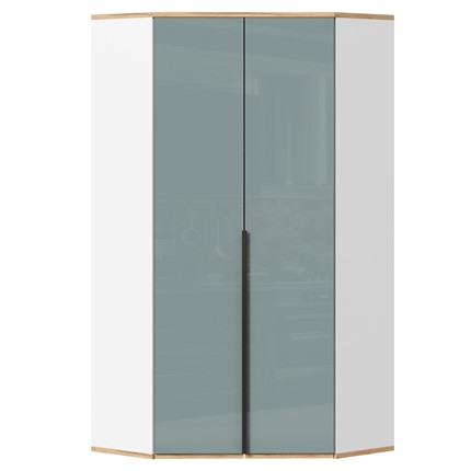 Угловой шкаф Урбан 528.060, белый/розовый в Шадринске - изображение