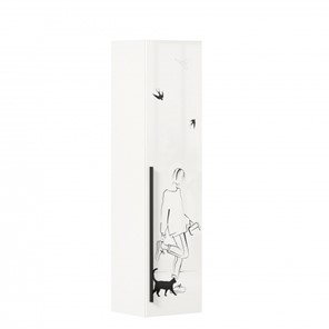 Распашной шкаф Джоли Тип 1 ЛД 535.010, Серый шелк в Шадринске