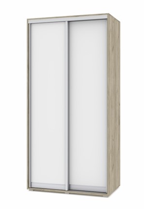 Шкаф О41, Серый дуб - Белый в Кургане - изображение