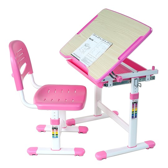 Стол растущий и стул Piccolino Pink в Шадринске - изображение 3