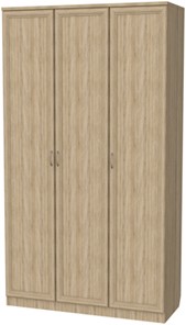 Шкаф распашной 106 3-х створчатый, цвет Дуб Сонома в Кургане