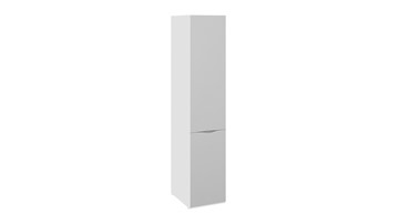 Одностворчатый шкаф Глосс СМ-319.07.112 (Белый глянец) в Кургане