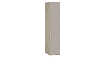 Шкаф для белья Эмбер СМ-348.07.001 (Баттл Рок/Серый глянец) в Шадринске