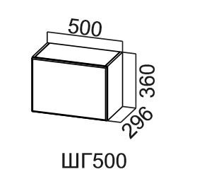 Навесной шкаф Модус, ШГ500/360, галифакс в Шадринске