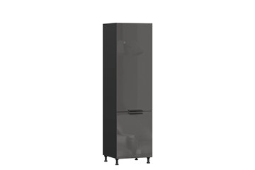 Кухонный шкаф под холодильник Герда 279.280.000.128 (Антрацит) в Кургане