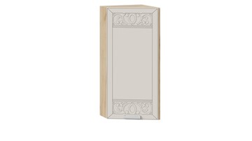 Кухонный шкаф торцевой Долорес 1В3Т (Дуб крафт золотой/Крем) в Кургане