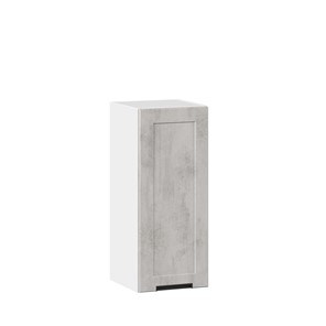 Навесной кухонный шкаф 300 Джамис ЛД 296.310.000.016, Белый/Белый камень в Кургане