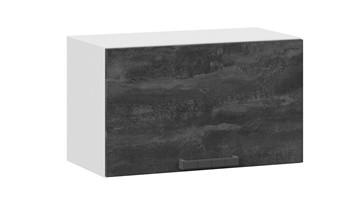 Шкаф навесной Детройт 1В6Г (Белый/Угольный Камень) в Кургане