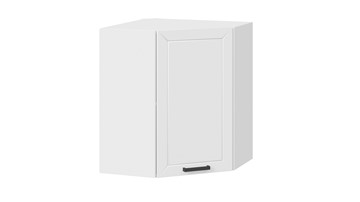 Кухонный навесной угловой шкаф Лорас 1В6У (Белый/Холст белый) в Кургане