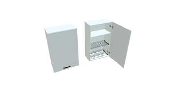 Сушильный шкаф на кухню ВС9 60, Белое гладкое Ламарти/Белый в Шадринске