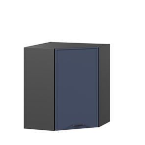 Шкаф кухонный угловой Индиго ЛД 298.610.000.158, Чёрный/Тёмно-синий в Шадринске