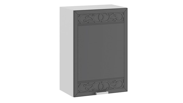 Навесной шкаф Долорес 1В5 (Белый/Титан) в Кургане - изображение