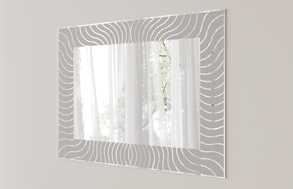 Настенное зеркало Медуза (Z-01) в Шадринске - изображение