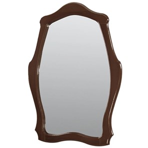 Зеркало настенное Элегия (орех) в Кургане