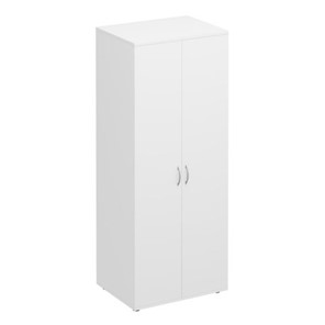 Шкаф для одежды Комфорт КФ, белый премиум (80x60x200) К 512 БП в Шадринске