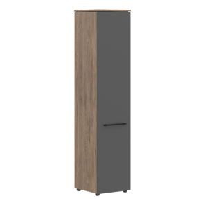 Колонна с  глухой дверью высокая MORRIS TREND Антрацит/Кария Пальмира MHC 42.1 (429х423х1956) в Кургане