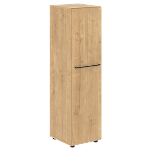 Шкаф узкий средний с глухой дверью LOFTIS Дуб Бофорд LMC 40.1 (400х430х1517) в Кургане