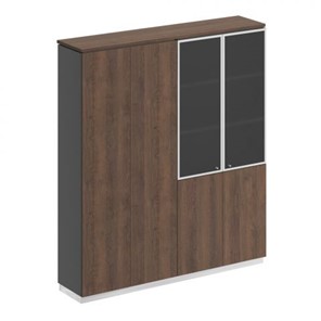 Шкаф закрытый со стеклом Speech Cube (180.2x40x203.4) СИ 314 ДГ АР ДГ/ХР в Кургане