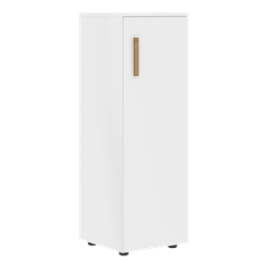 Средний шкаф колонна с правой дверью FORTA Белый FMC 40.1 (R) (399х404х801) в Шадринске