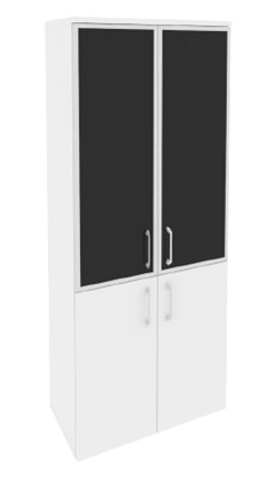 Шкаф O.ST-1.2R black, Белый бриллиант в Кургане - изображение