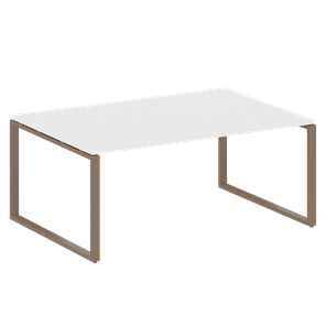 Переговорный стол БО.ПРГ-1.5 (Мокко/Белый) в Кургане