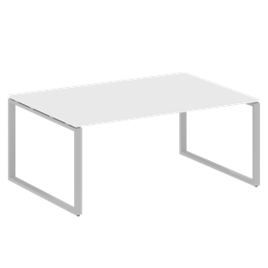 Стол для совещаний БО.ПРГ-1.5 (Серый/Белый) в Шадринске