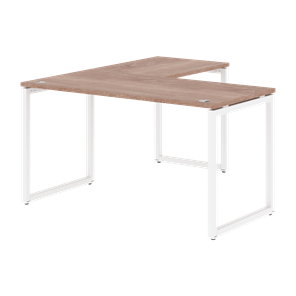 Письменный стол угловой правый XTEN-Q Дуб-сонома- белый XQCT 1415 (R) (1400х1500х750) в Кургане