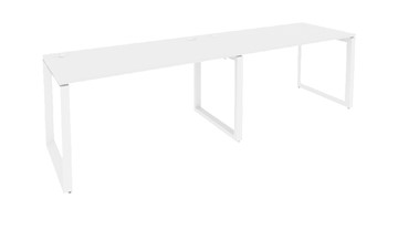 Стол письменный O.MO-RS-2.3.7, Белый/Белый бриллиант в Кургане