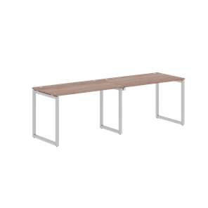 Стол для конференций XTEN-Q Дуб-сонома-серебро XQWST 2470 (2406х700х750) в Кургане