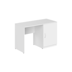 Стол с тумбой под холодильник KANN KTFD 1255 R Правый 1200х550х750 мм. Белый в Кургане