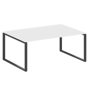 Переговорный стол БО.ПРГ-1.5 (Антрацит/Белый) в Кургане