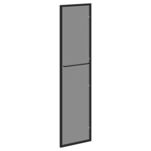 Дверь стеклянная в рамке правая LOFTIS Сосна Эдмонт LMRG 40 R (790х20х1470) в Кургане