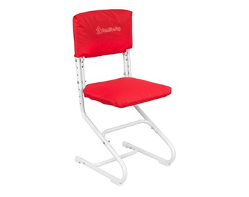 Комплект чехлов на спинку и сиденье стула СУТ.01.040-01 Красный, ткань Оксфорд в Шадринске