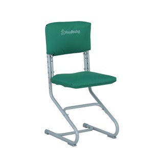 Набор чехлов на спинку и сиденье стула СУТ.01.040-01 Зеленый, ткань Оксфорд в Шадринске