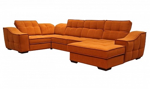 Угловой диван N-11-M (П1+ПС+УС+Д2+Д5+П1) в Кургане - изображение