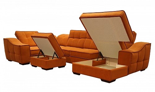 Угловой диван N-11-M (П1+ПС+УС+Д2+Д5+П1) в Шадринске - изображение 2
