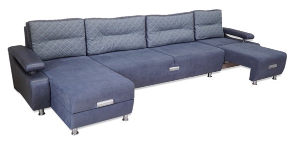 П-образный диван Престиж-15 микс в Шадринске - изображение