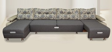 П-образный диван Престиж-15 микс в Шадринске - предосмотр 1