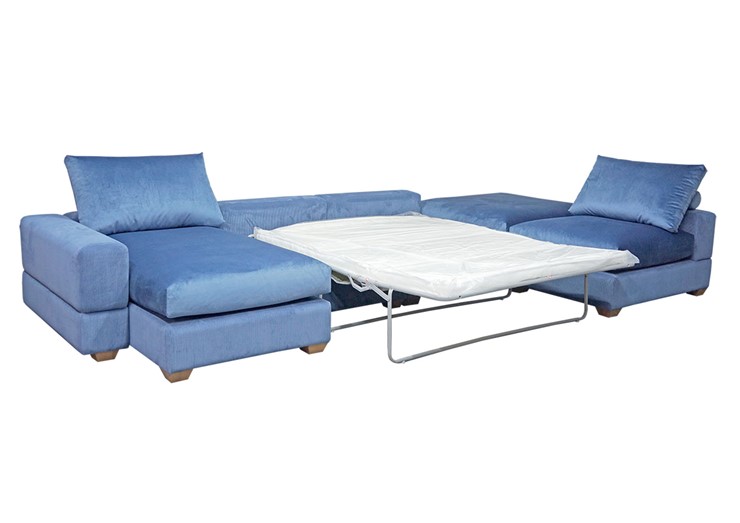 П-образный диван V-10-M П (П1+Д4+Д2+УС+ПС), Memory foam в Шадринске - изображение 1