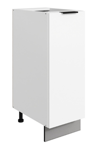 Шкаф рабочий Стоун L300 (1 дв.гл.) (белый/джелато софттач) в Кургане